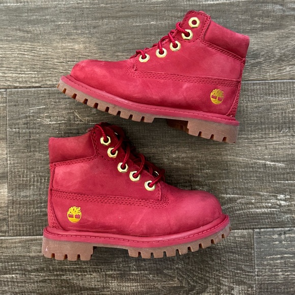 Timberland Other - Burgundy Timberland boots 7